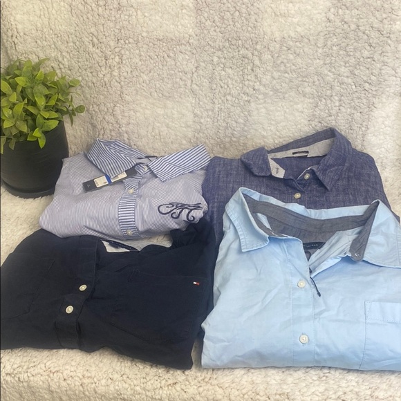 Tommy Hilfiger Women’s Shirt Bundle – Size XL – 4 Classic Styles (2 New) - Picture 11 of 13